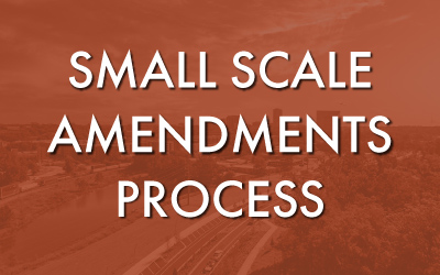 Small-Scale Amendment Process