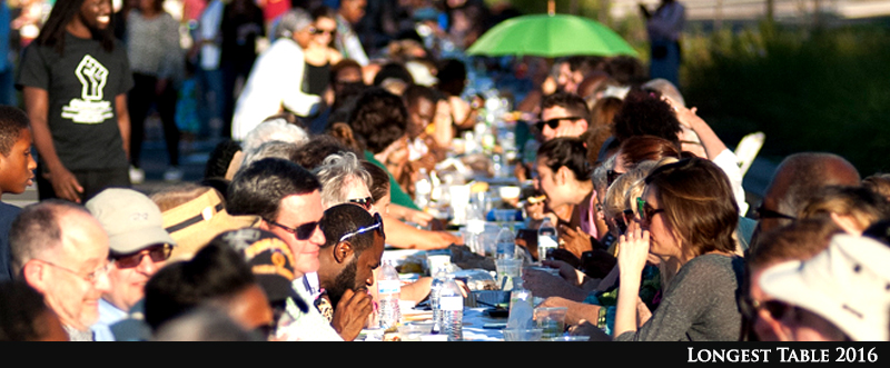 Locals Gather for Longest Table 2016