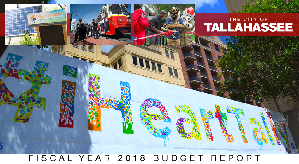 The City of Tallahassee - A public mural at Klemen Plaza.